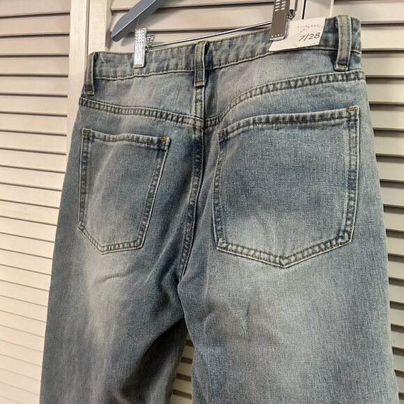 New. Gorgeous Cali 1850 Baggy Jeans: Size 7/ 28 - Picture 5 of 15